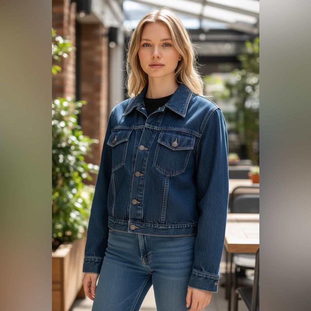 Vintage Rumble Seats Denim Jacket Size 2